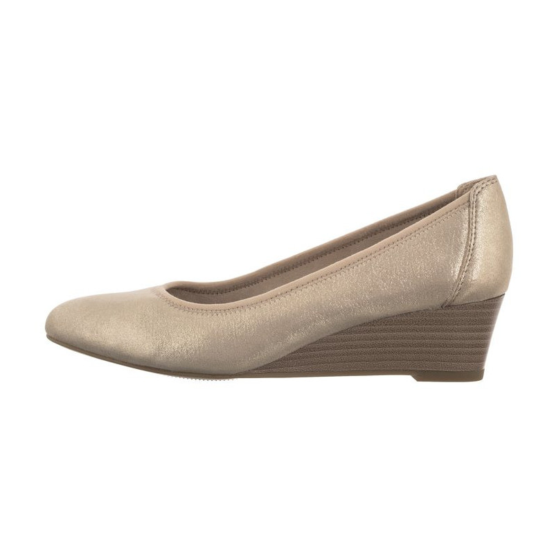 Tamaris Beżowe 1-22320-42 179 Champagne (TM476-a) shoes