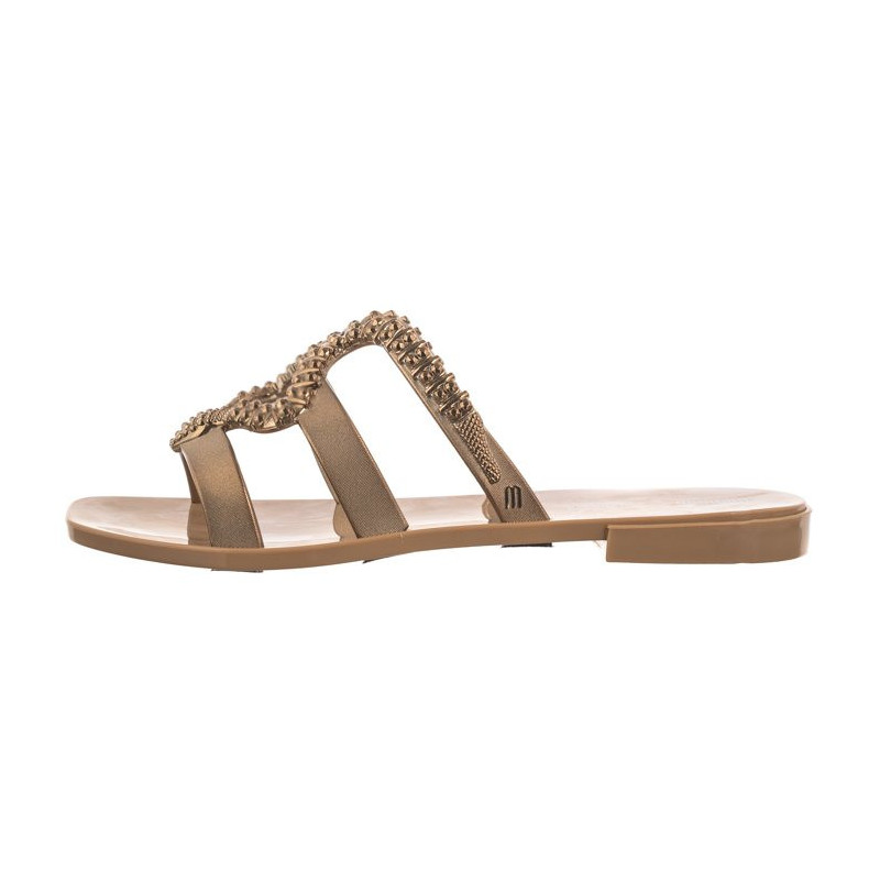 Melissa Slide+BO.BO AD 33862/AX131 Beige/Bronze (ML315-a) Moteriški batai/šlepetės