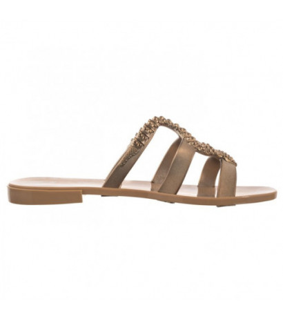 Melissa Slide+BO.BO AD 33862/AX131 Beige/Bronze (ML315-a) Moteriški batai/šlepetės