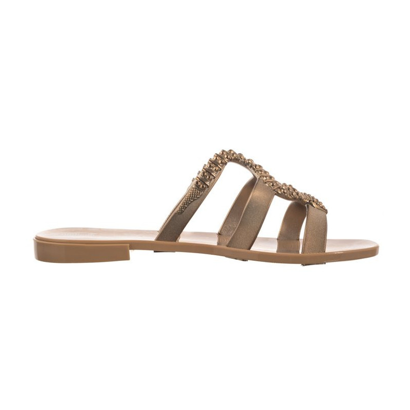 Melissa Slide+BO.BO AD 33862/AX131 Beige/Bronze (ML315-a) Moteriški batai/šlepetės