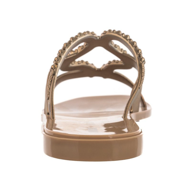 Melissa Slide+BO.BO AD 33862/AX131 Beige/Bronze (ML315-a) Moteriški batai/šlepetės