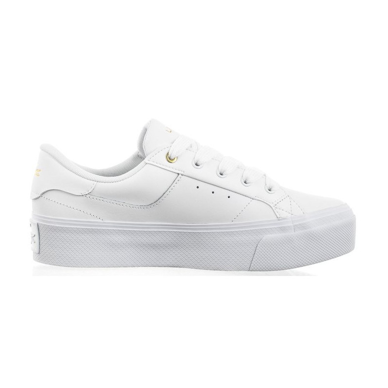 Lacoste Ziane Platform 124 2 Cfa Wht/Gld 745CFA0005.216 (LC434-b) sporta apavi