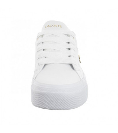 Lacoste Ziane Platform 124 2 Cfa Wht/Gld 745CFA0005.216 (LC434-b) sporta apavi