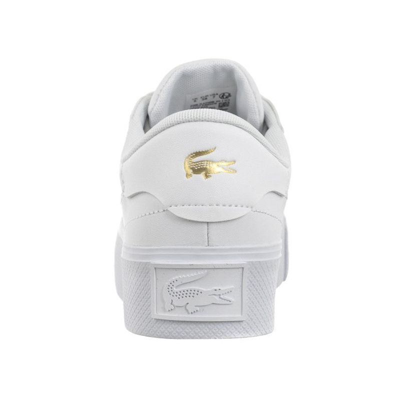 Lacoste Ziane Platform 124 2 Cfa Wht/Gld 745CFA0005.216 (LC434-b) spordijalatsid