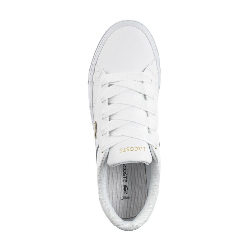 Lacoste Ziane Platform 124 2 Cfa Wht/Gld 745CFA0005.216 (LC434-b) sporta apavi