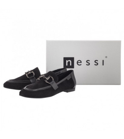 Nessi Czarne 24612 (NE366-a) shoes