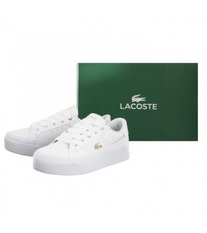 Lacoste Ziane Platform 124 2 Cfa Wht/Gld 745CFA0005.216 (LC434-b) spordijalatsid