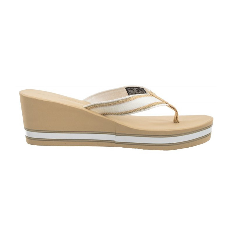 Tommy Hilfiger Hilfiger Wedge Beach Sandal Hervest Wheat FW0FW07903 ACR (TH1059-b) batai