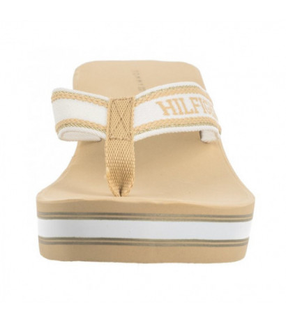 Tommy Hilfiger Hilfiger Wedge Beach Sandal Hervest Wheat FW0FW07903 ACR (TH1059-b) kurpes