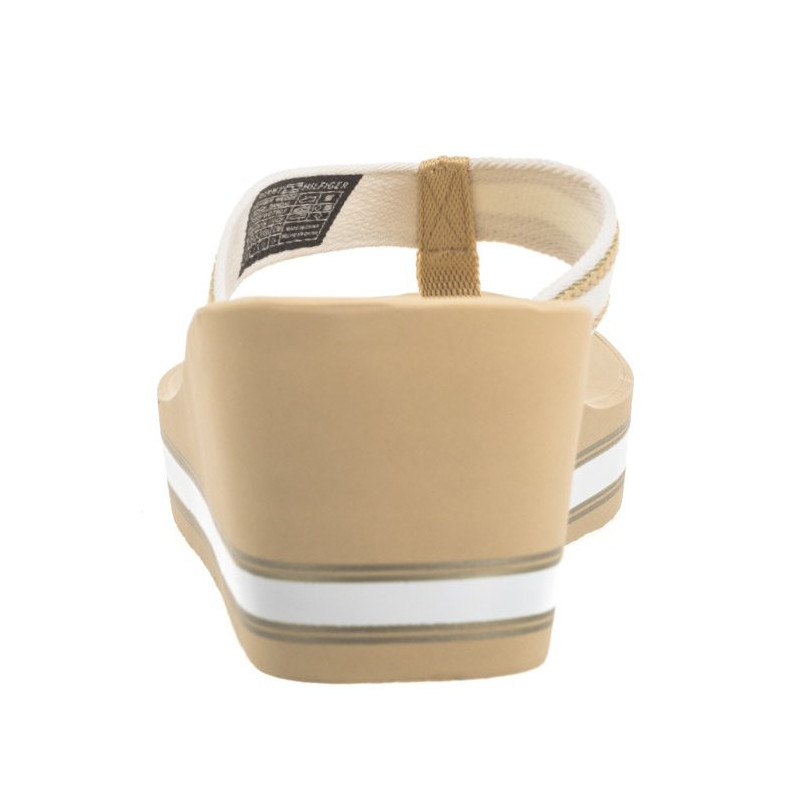 Tommy Hilfiger Hilfiger Wedge Beach Sandal Hervest Wheat FW0FW07903 ACR (TH1059-b) batai