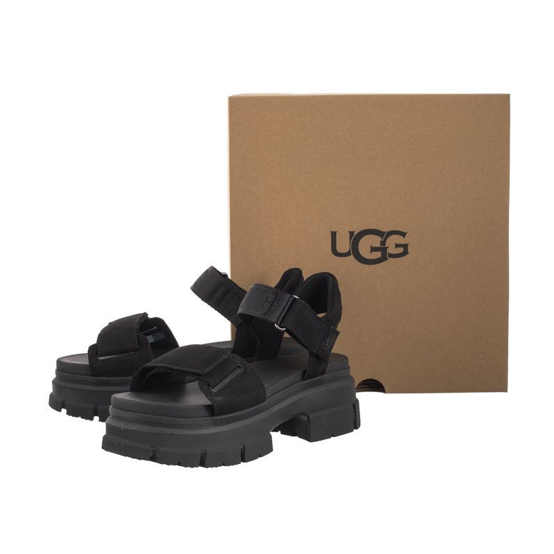 UGG W Ashton Ankle 1136764 BLK (UA109-a) bateliai