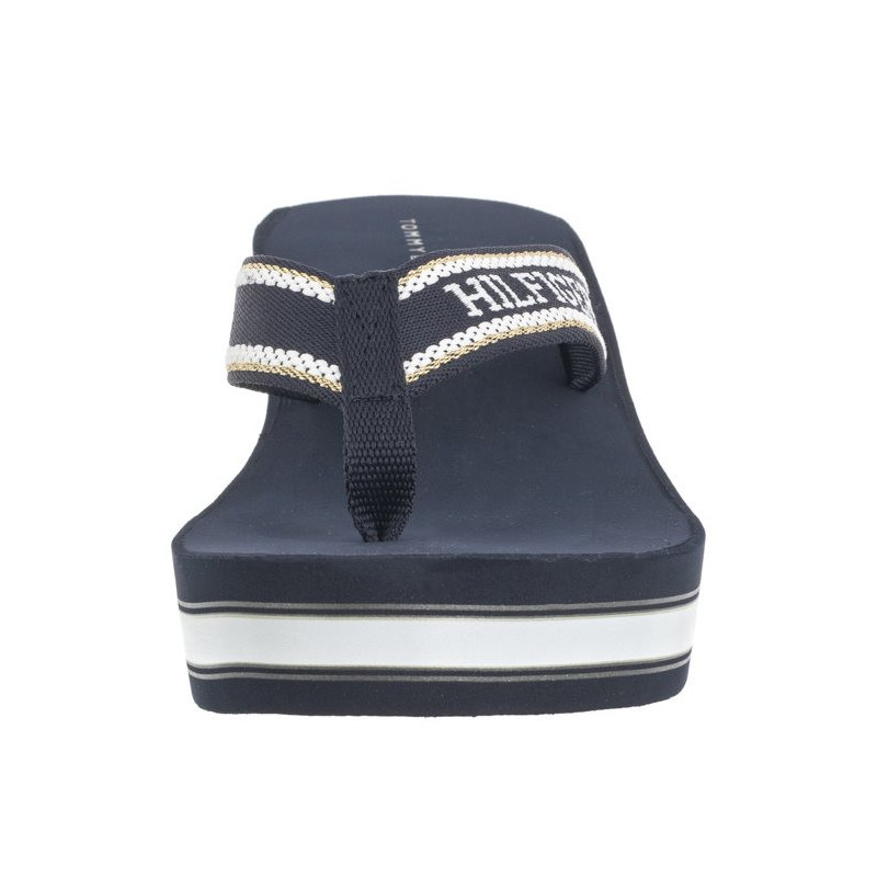 Tommy Hilfiger Hilfiger Wedge Beach Sandal Space Blue FW0FW07903 DW6 (TH1059-a) kurpes