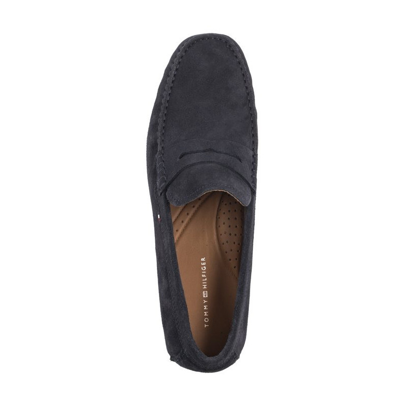 Tommy Hilfiger Casual Hilfiger Suede Driver Desert Sky FM0FM04998 DW5 (TH1054-a) apavi