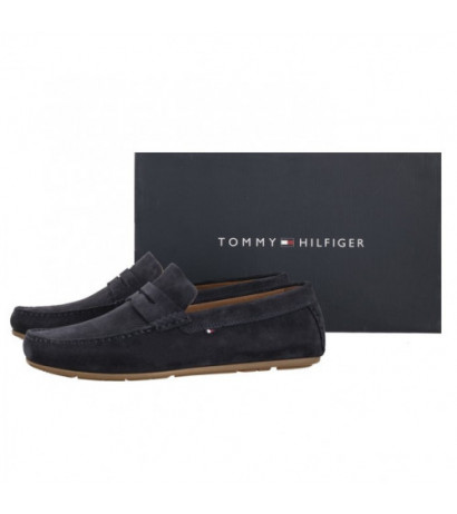 Tommy Hilfiger Casual Hilfiger Suede Driver Desert Sky FM0FM04998 DW5 (TH1054-a) apavi