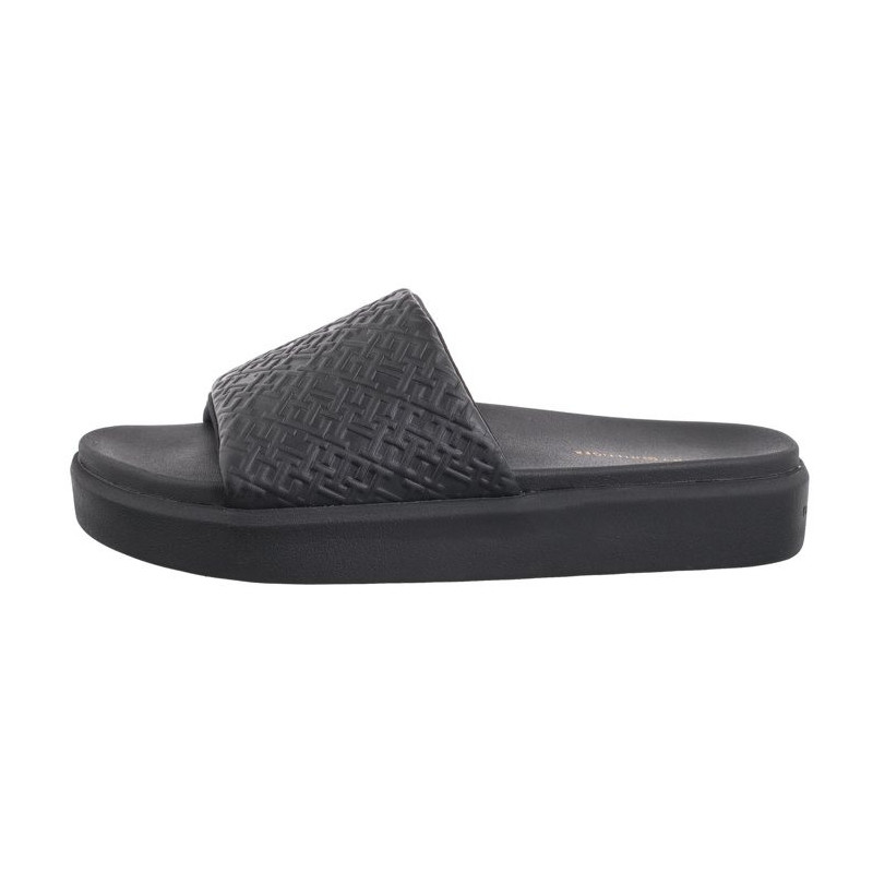 Tommy Hilfiger TH Platform Pool Slide Black FW0FW07855 BDS (TH1061-a) Sieviešu apavi/Flip Flops