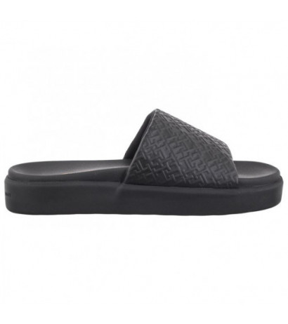 Tommy Hilfiger TH Platform Pool Slide Black FW0FW07855 BDS (TH1061-a) Sieviešu apavi/Flip Flops