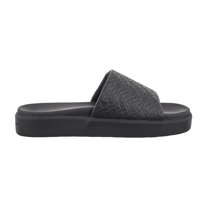 Tommy Hilfiger TH Platform Pool Slide Black FW0FW07855 BDS (TH1061-a) Sieviešu apavi/Flip Flops