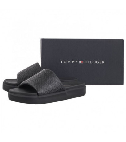 Tommy Hilfiger TH Platform Pool Slide Black FW0FW07855 BDS (TH1061-a) Sieviešu apavi/Flip Flops