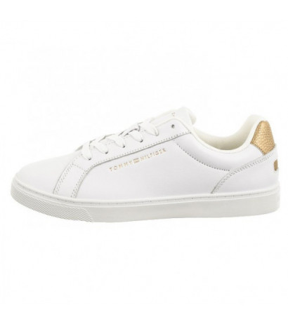 Tommy Hilfiger Essential Cupsole Sneaker White/Gold FW0FW07908 0K6 (TH1056-a) spordijalatsid