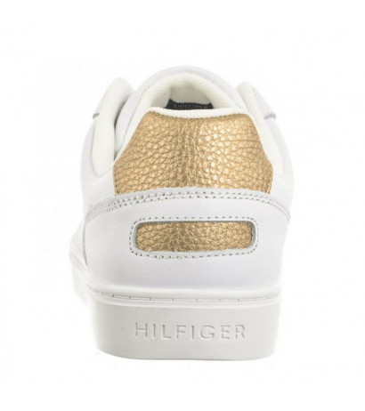 Tommy Hilfiger Essential Cupsole Sneaker White/Gold FW0FW07908 0K6 (TH1056-a) sporta apavi