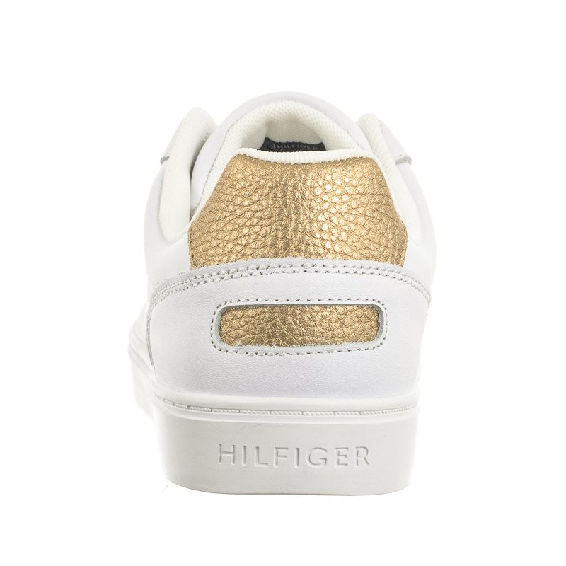 Tommy Hilfiger Essential Cupsole Sneaker White/Gold FW0FW07908 0K6 (TH1056-a) spordijalatsid