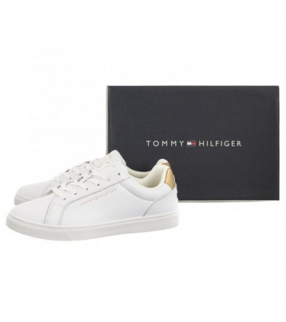 Tommy Hilfiger Essential Cupsole Sneaker White/Gold FW0FW07908 0K6 (TH1056-a) spordijalatsid