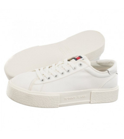 Tommy Hilfiger Tjw Foxing Flatform Sneaker Ecru EN0EN02480 YBL (TH1051-a) spordijalatsid