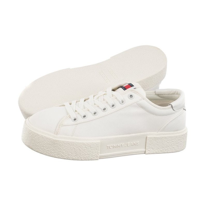 Tommy Hilfiger Tjw Foxing Flatform Sneaker Ecru EN0EN02480 YBL (TH1051-a) spordijalatsid