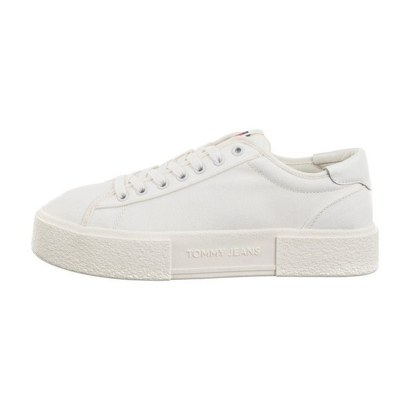 Tommy Hilfiger Tjw Foxing Flatform Sneaker Ecru EN0EN02480 YBL (TH1051-a) sporta apavi