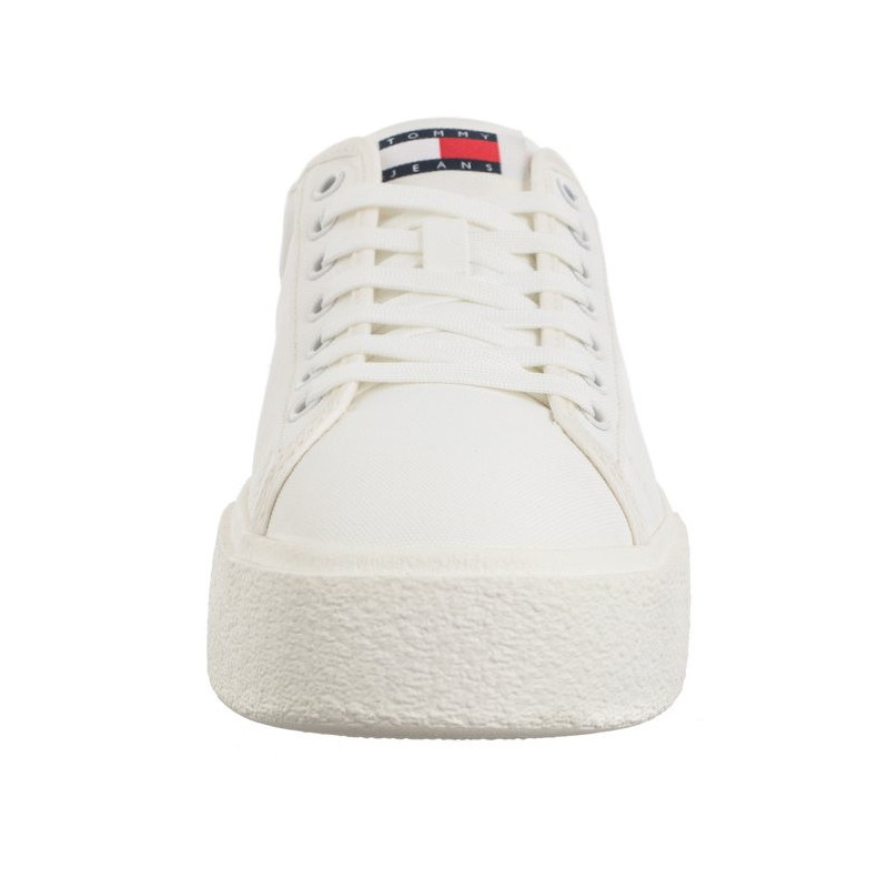 Tommy Hilfiger Tjw Foxing Flatform Sneaker Ecru EN0EN02480 YBL (TH1051-a) sporta apavi