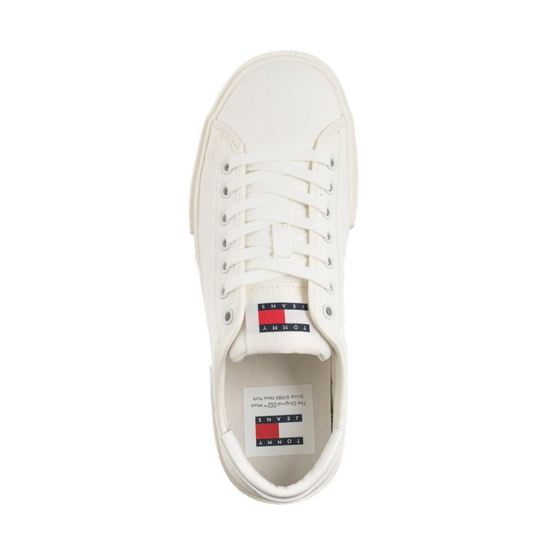 Tommy Hilfiger Tjw Foxing Flatform Sneaker Ecru EN0EN02480 YBL (TH1051-a) spordijalatsid