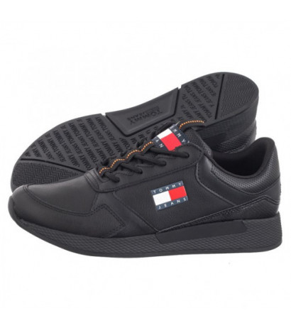 Tommy Hilfiger Tommy Jeans Flexi Runner Black EM0EM01409 BDS (TH1055-a) spordijalatsid