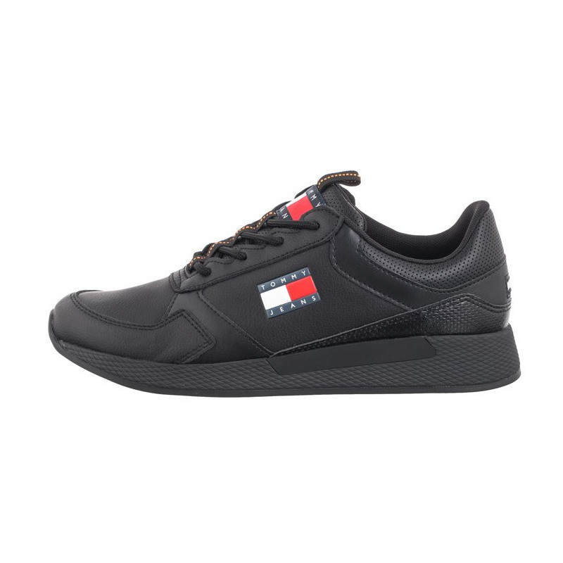 Tommy Hilfiger Tommy Jeans Flexi Runner Black EM0EM01409 BDS (TH1055-a) sporta apavi