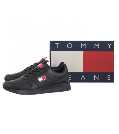 Tommy Hilfiger Tommy Jeans Flexi Runner Black EM0EM01409 BDS (TH1055-a) spordijalatsid