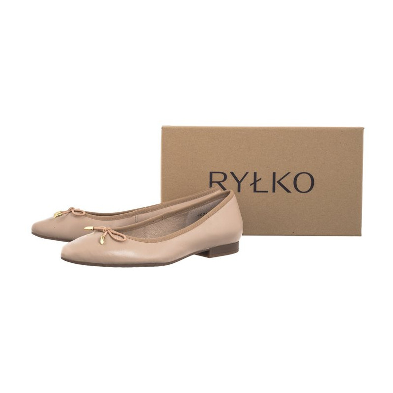 Ryłko Beżowe L1NG0___ _6NL (RY810-b) ballerinas