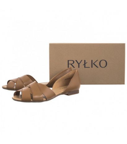 Ryłko Jasnobrązowe I1BE5_A_ _8HM (RY275-b) sandals