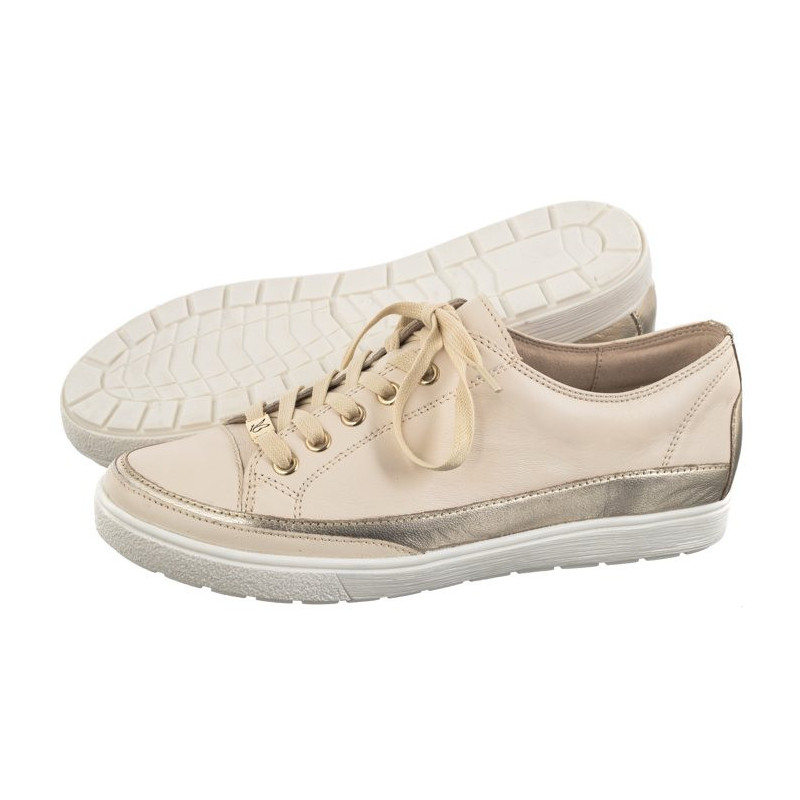 Caprice Beżowe 9-23654-42 450 Cream Comb (CP405-a) sneakers