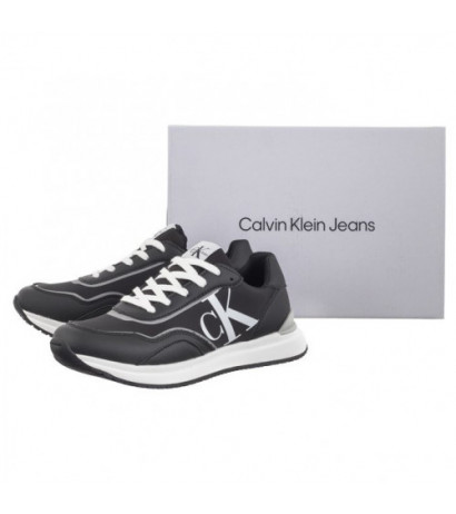 Calvin Klein Low Cut Lace-Up Sneaker V3X9-80892-1695 999 Black (CK491-a) sporta apavi