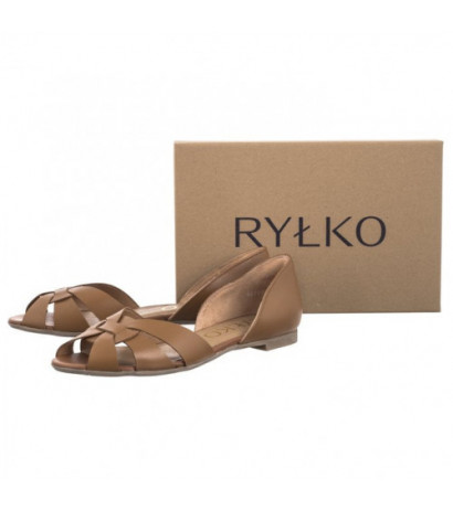 Ryłko Jasnobrązowe I1KS6___ _8HM (RY832-a) sandals