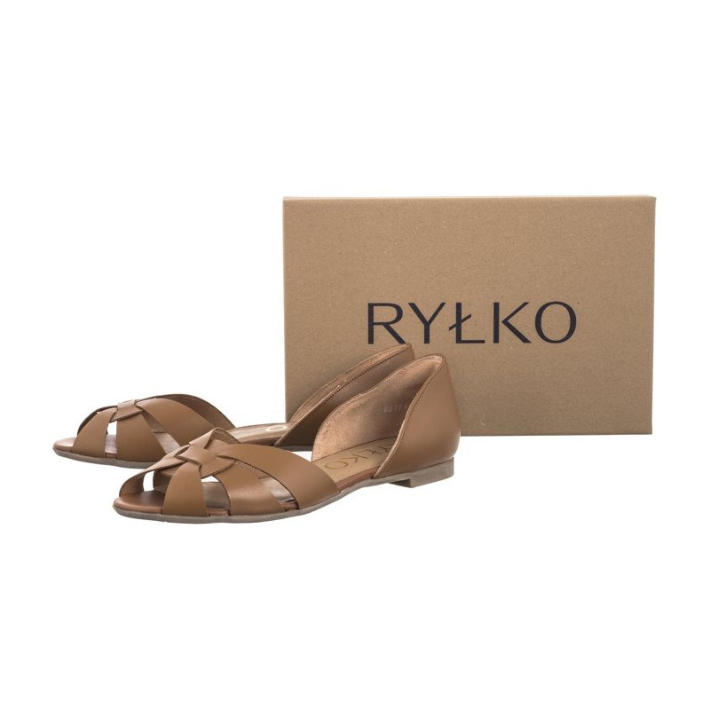 Ryłko Jasnobrązowe I1KS6___ _8HM (RY832-a) sandals