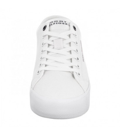 Tommy Hilfiger TH Hi Vulc Low Canvas White FM0FM04882 YBS (TH1079-a) čības