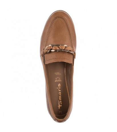 Tamaris Brązowe 1-24200-42 348 Cognac Leather (TM432-c) shoes