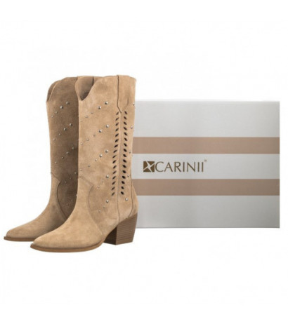 Carinii Beżowe B9583-R28-000-000-D64 (CI761-a) shoes