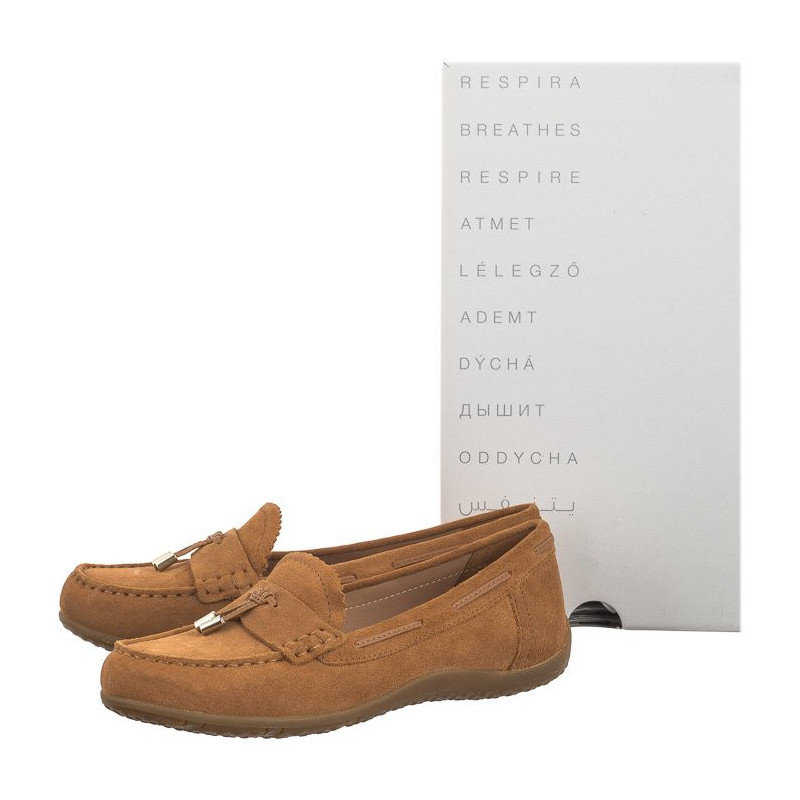 Geox D Vega Moc A Cognac D35DNA 00022 C6001 (GE160-a) batai