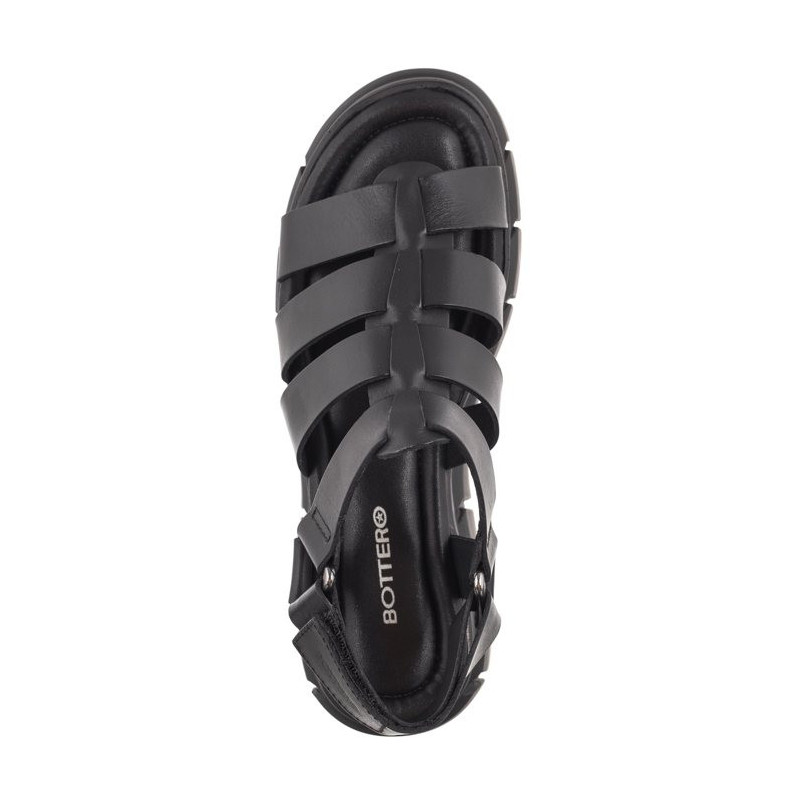 Bottero Czarne 357802 Preto (BO86-a) sandales