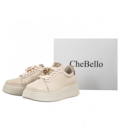 CheBello Beżowe 4411-157-495-PSK-S251 (CH136-a) shoes