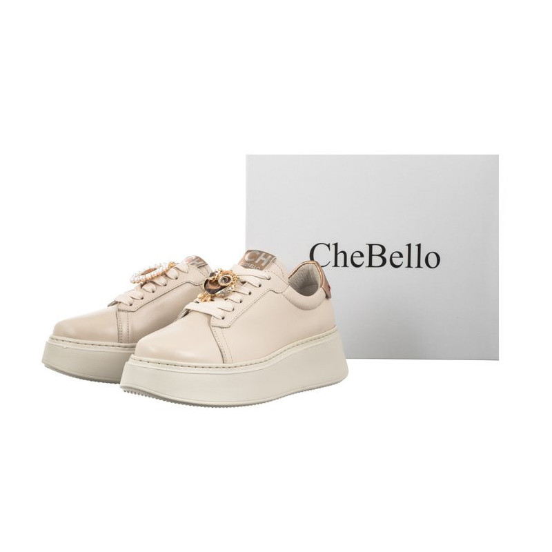 CheBello Beżowe 4411-157-495-PSK-S251 (CH136-a) shoes