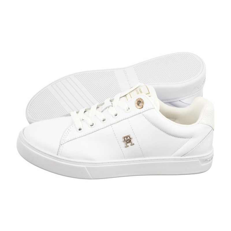 Tommy Hilfiger Essential Elevated Court Sneaker White FW0FW07685 YBS (TH1026-b) spordijalatsid