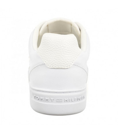 Tommy Hilfiger Essential Elevated Court Sneaker White FW0FW07685 YBS (TH1026-b) spordijalatsid