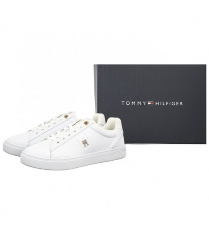 Tommy Hilfiger Essential Elevated Court Sneaker White FW0FW07685 YBS (TH1026-b) sporta apavi